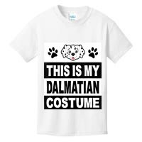 Retro Dalmatian Costume Halloween Easy Lazy Diy Kids T-Shirt