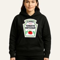 Red Diy Costume Matching Couples Groups Halloween Hoodie