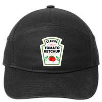 Red Diy Costume Matching Couples Groups Halloween 7-Panel Snapback Hat