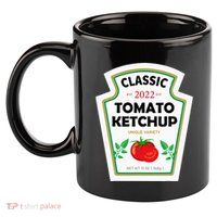 Red Diy Costume Matching Couples Groups Halloween 11oz C Handle Ceramic Mug