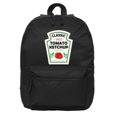 Red Diy Costume Matching Couples Groups Halloween 16 in Basic Backpack