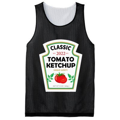 Red Diy Costume Matching Couples Groups Halloween Mesh Reversible Basketball Jersey Tank