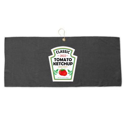 Red Diy Costume Matching Couples Groups Halloween Large Microfiber Waffle Golf Towel