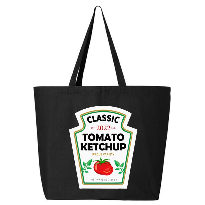 Red Diy Costume Matching Couples Groups Halloween 25L Jumbo Tote