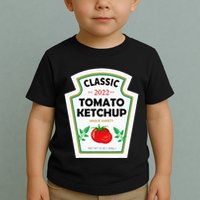 Red Diy Costume Matching Couples Groups Halloween Toddler T-Shirt