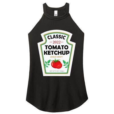 Red Diy Costume Matching Couples Groups Halloween Women's Perfect Tri Rocker Tank