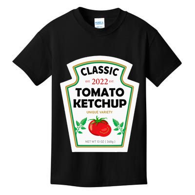 Red Diy Costume Matching Couples Groups Halloween Kids T-Shirt