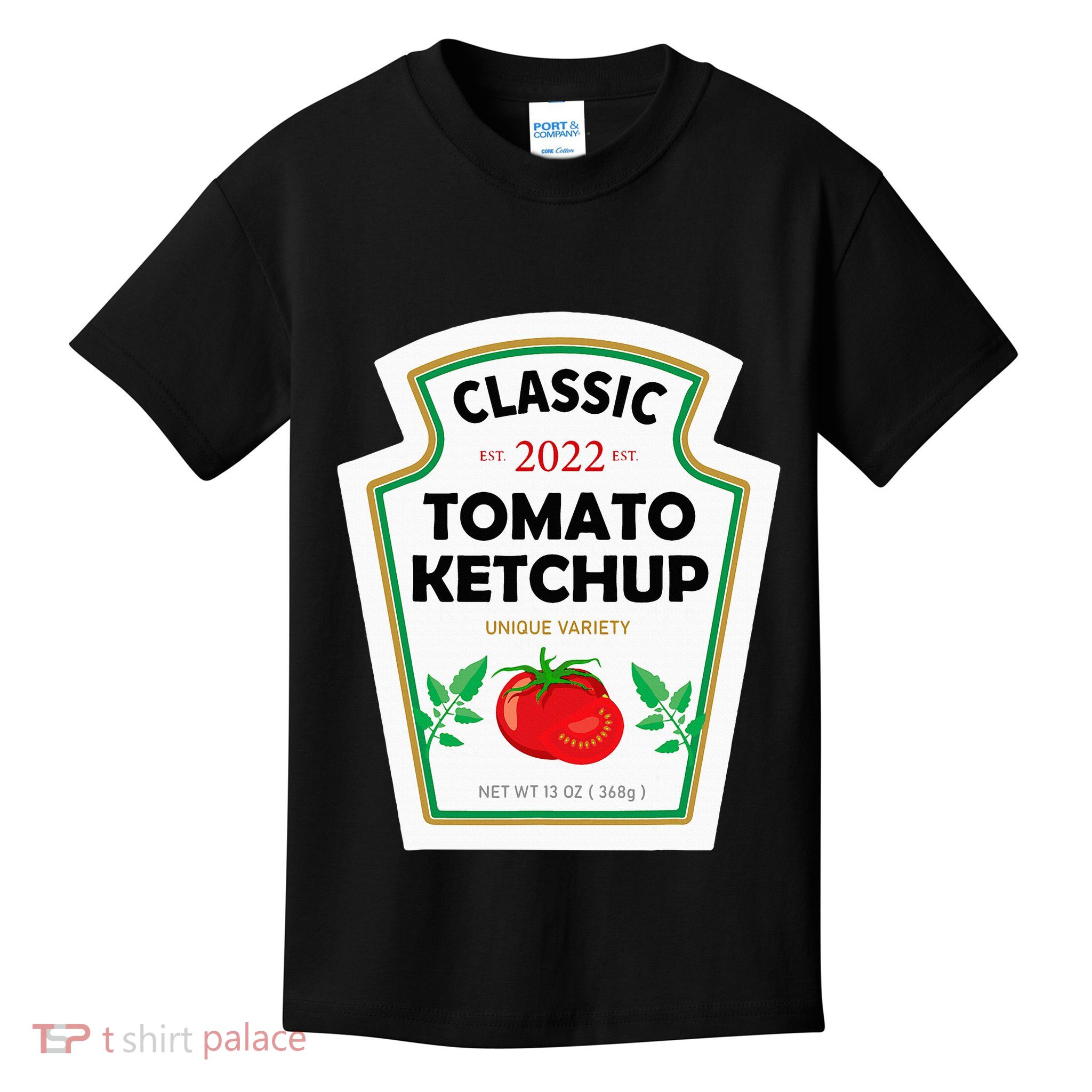 Red Diy Costume Matching Couples Groups Halloween Kids T-Shirt