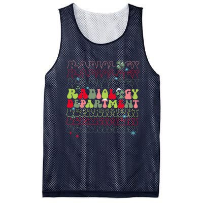 Radiology Department Christmas Xray Tech Team Rad Tech Mesh Reversible Basketball Jersey Tank