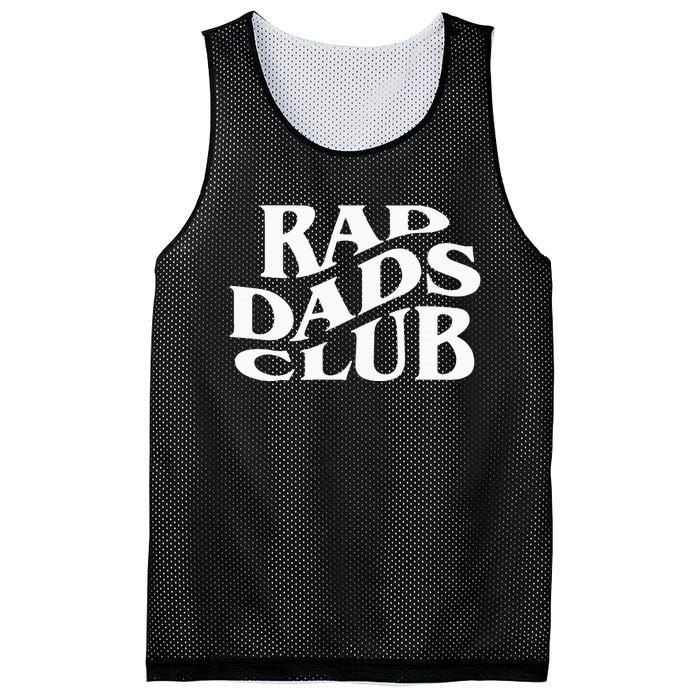 Rad Dads Club Funny FatherS Day Rad Dad Mesh Reversible Basketball Jersey Tank