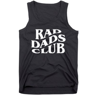 Rad Dads Club Funny FatherS Day Rad Dad Tank Top