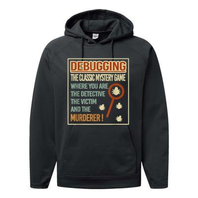 Retro Debugging Computer Science Programmers Coding Performance Fleece Hoodie