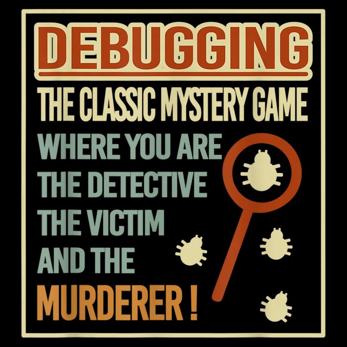 Retro Debugging Computer Science Programmers Coding Button