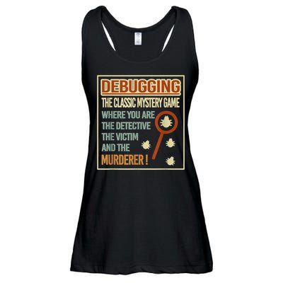 Retro Debugging Computer Science Programmers Coding Ladies Essential Flowy Tank