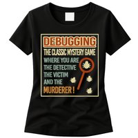 Retro Debugging Computer Science Programmers Coding Women's T-Shirt