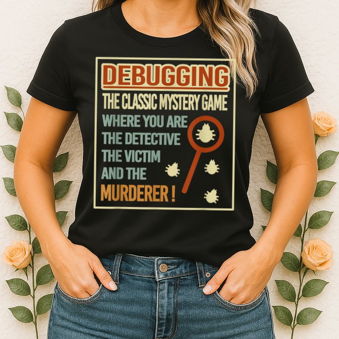 Retro Debugging Computer Science Programmers Coding Women's T-Shirt