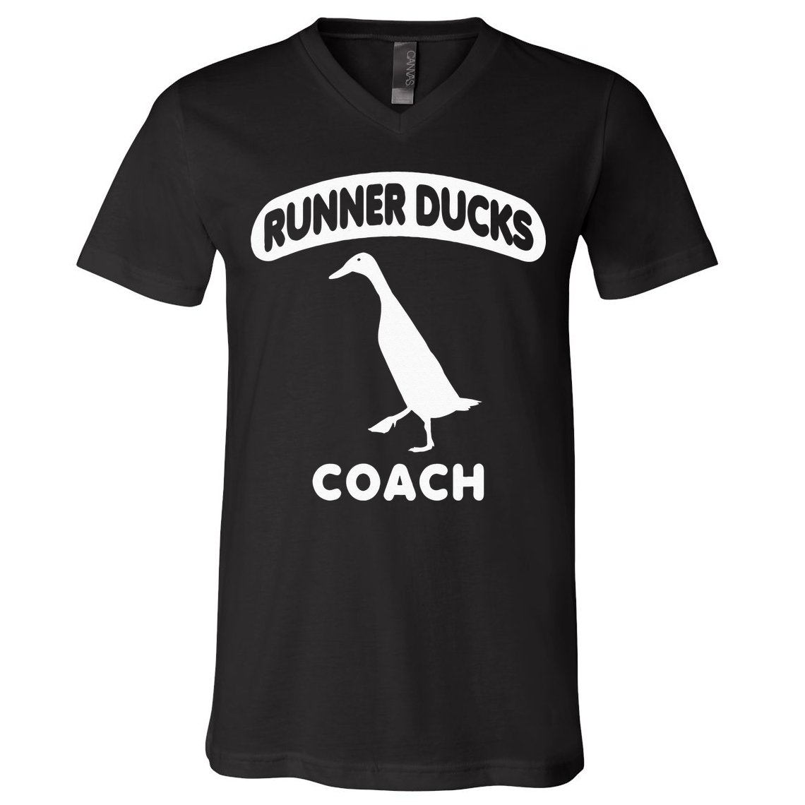 Runner Ducks Coach Indian Duck V-Neck T-Shirt