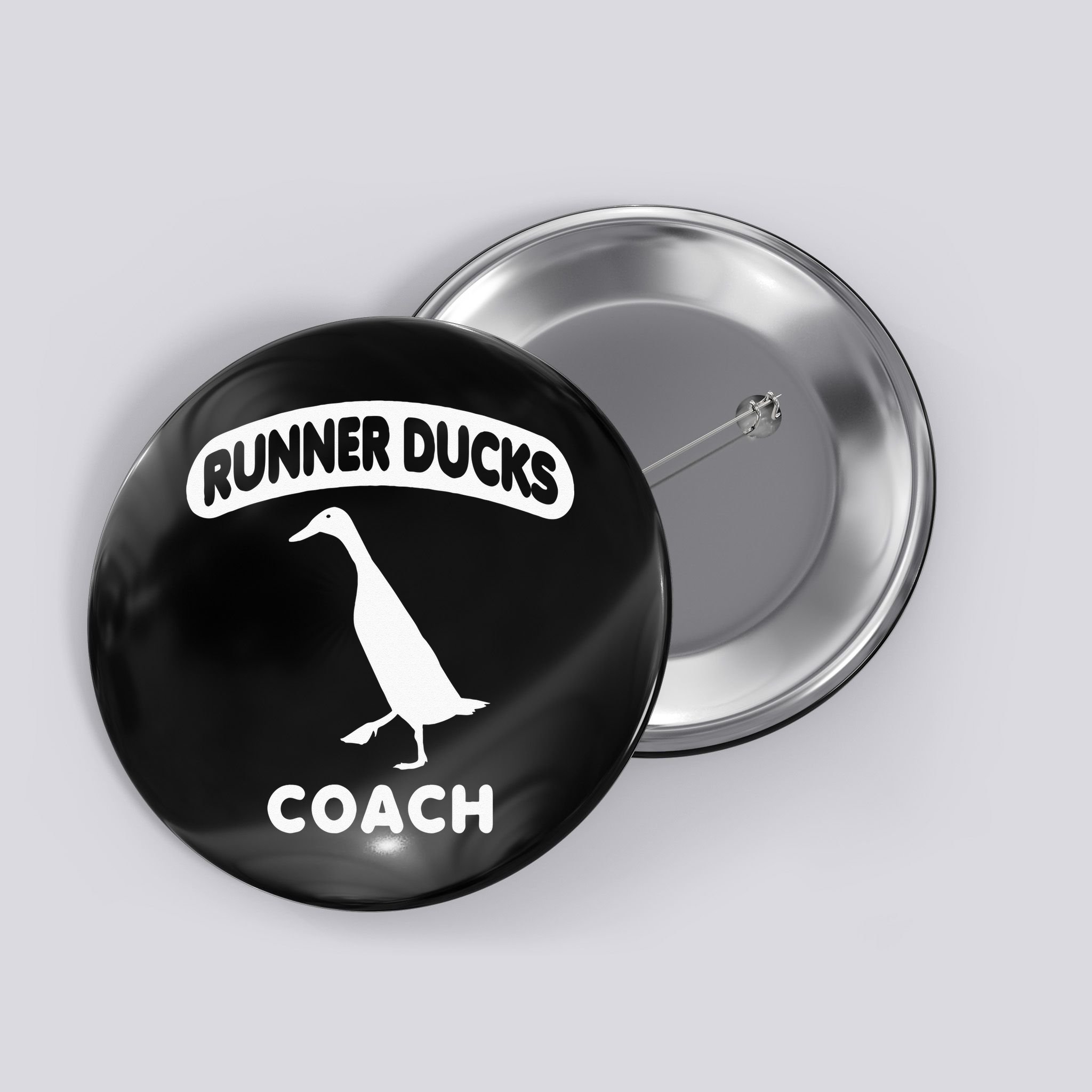 Runner Ducks Coach Indian Duck Button