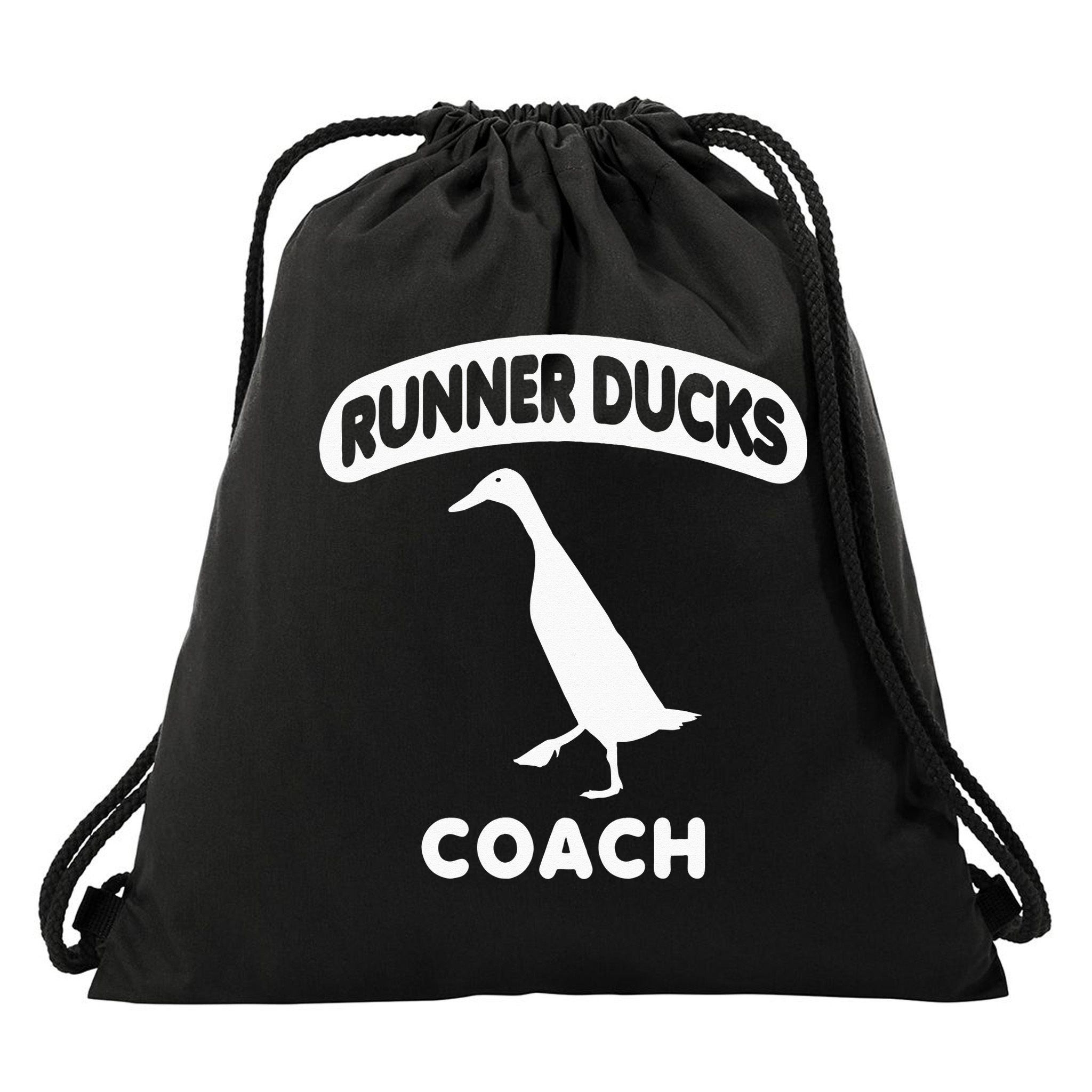 Runner Ducks Coach Indian Duck Drawstring Bag