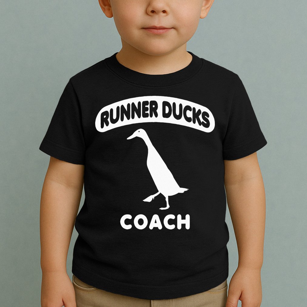 Runner Ducks Coach Indian Duck Toddler T-Shirt