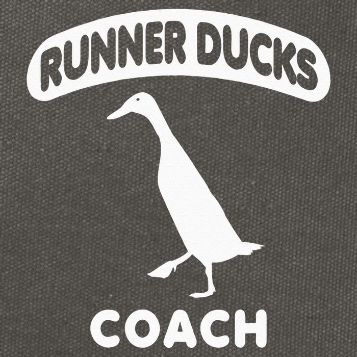 Runner Ducks Coach Indian Duck Cotton Canvas Backpack