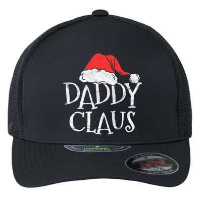 Retro Daddy Claus Gift Funny Christmas Santa Costume Dad Gift Flexfit Unipanel Trucker Cap