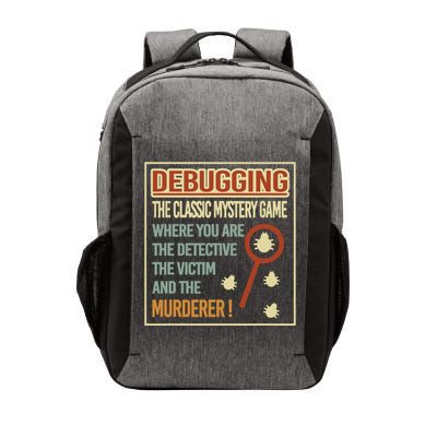 Retro Debugging Computer Science Programmers Coding Vector Backpack