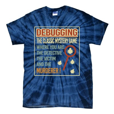 Retro Debugging Computer Science Programmers Coding Tie-Dye T-Shirt