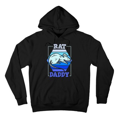 Rat Daddy Cute Rats Animal Lover Dad Father Papa Father's Hoodie