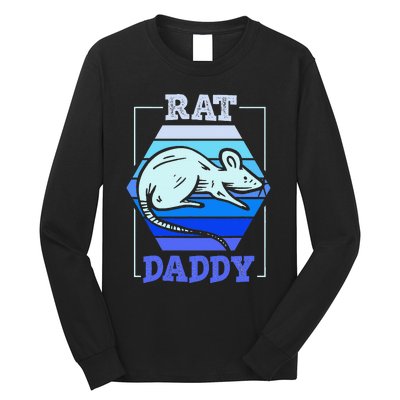 Rat Daddy Cute Rats Animal Lover Dad Father Papa Father's Long Sleeve Shirt