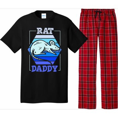 Rat Daddy Cute Rats Animal Lover Dad Father Papa Father's Pajama Set