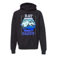 Rat Daddy Cute Rats Animal Lover Dad Father Papa Father's Premium Hoodie