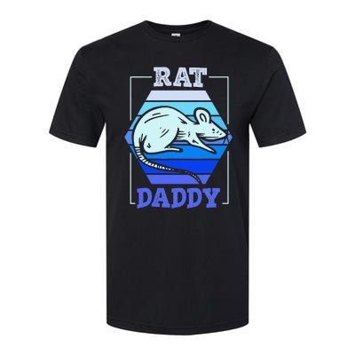 Rat Daddy Cute Rats Animal Lover Dad Father Papa Father's Softstyle CVC T-Shirt