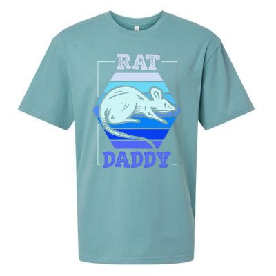 Rat Daddy Cute Rats Animal Lover Dad Father Papa Father's Sueded Cloud Jersey T-Shirt