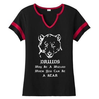 Roleplaying Druid Character Fantasy Gaming Ladies Halftime Notch Neck Tee