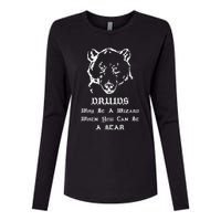 Roleplaying Druid Character Fantasy Gaming Womens Cotton Relaxed Long Sleeve T-Shirt