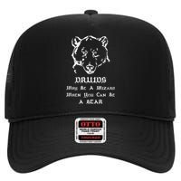 Roleplaying Druid Character Fantasy Gaming High Crown Mesh Back Trucker Hat