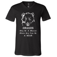 Roleplaying Druid Character Fantasy Gaming V-Neck T-Shirt