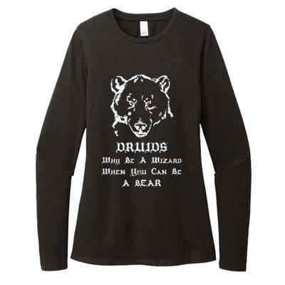 Roleplaying Druid Character Fantasy Gaming Womens CVC Long Sleeve Shirt