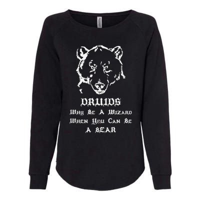 Roleplaying Druid Character Fantasy Gaming Womens California Wash Sweatshirt