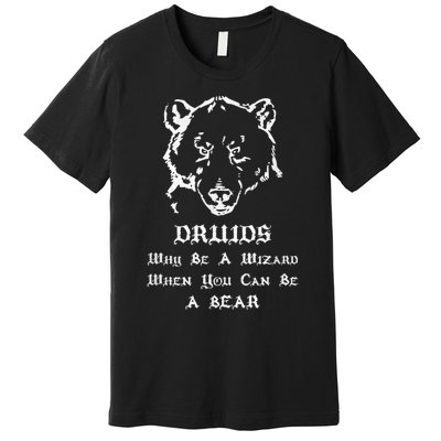 Roleplaying Druid Character Fantasy Gaming Premium T-Shirt