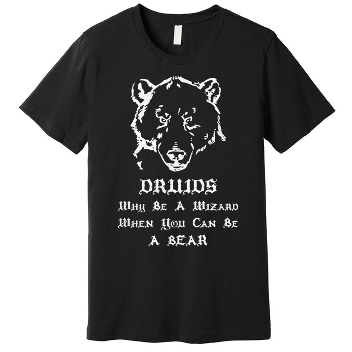 Roleplaying Druid Character Fantasy Gaming Premium T-Shirt