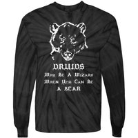 Roleplaying Druid Character Fantasy Gaming Tie-Dye Long Sleeve Shirt