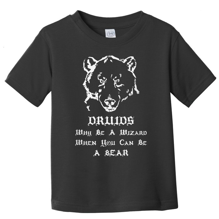 Roleplaying Druid Character Fantasy Gaming Toddler T-Shirt