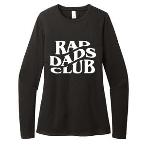 Rad Dads Club (Front+Back) Funny FatherS Day Rad Dad Cute Gift Womens CVC Long Sleeve Shirt