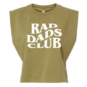 Rad Dads Club (Front+Back) Funny FatherS Day Rad Dad Cute Gift Garment-Dyed Women's Muscle Tee