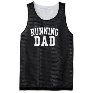 Running Dad Classic Bold Font FatherS Day Daddy Mesh Reversible Basketball Jersey Tank