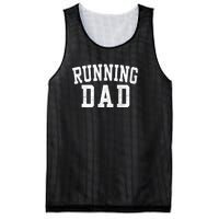 Running Dad Classic Bold Font FatherS Day Daddy Mesh Reversible Basketball Jersey Tank