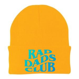 Rad Dads Club (Front+Back) Funny FatherS Day Rad Dad Cute Gift Knit Cap Winter Beanie