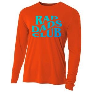 Rad Dads Club (Front+Back) Funny FatherS Day Rad Dad Cute Gift Cooling Performance Long Sleeve Crew